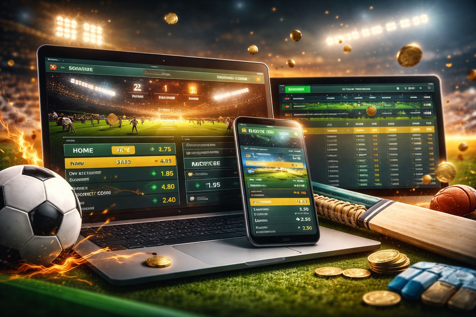Bóng Đá, Cricket Và Nhiều Thị Trường Sẵn Sàng Để Cược